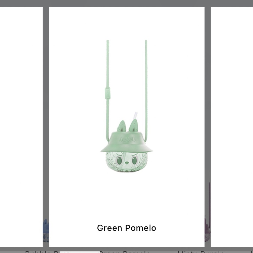 Pop Mart Labubu The Monsters Wacky Mart Series Tumbler Pomelo Green